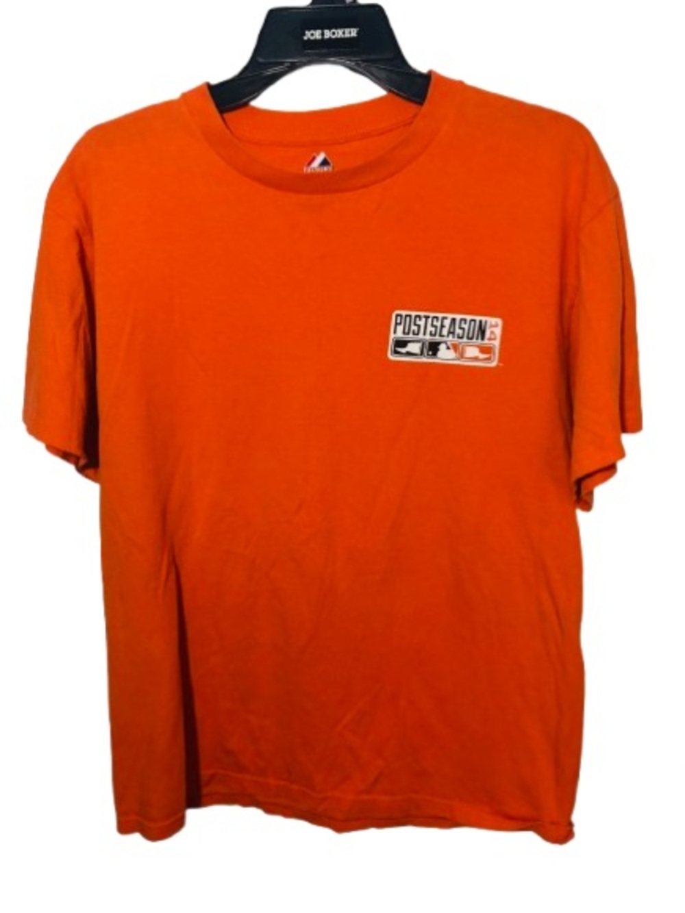 Majestic Orange Postseason Short-Sleeve Tee